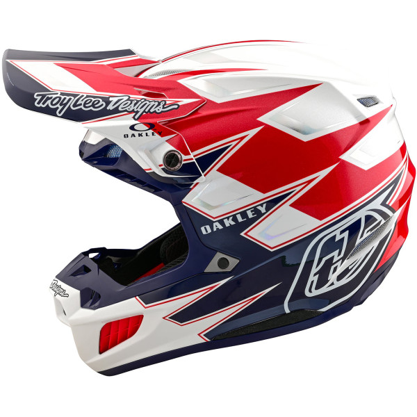 Troy Lee Designs X oakley se5 composite vision helmet